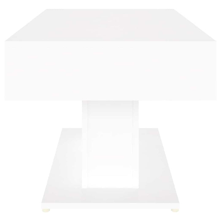 sofabord 96x50x45 cm konstrueret træ hvid