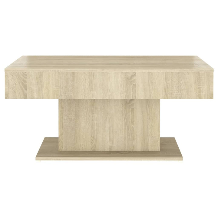 sofabord 96x50x45 cm konstrueret træ sonoma-eg