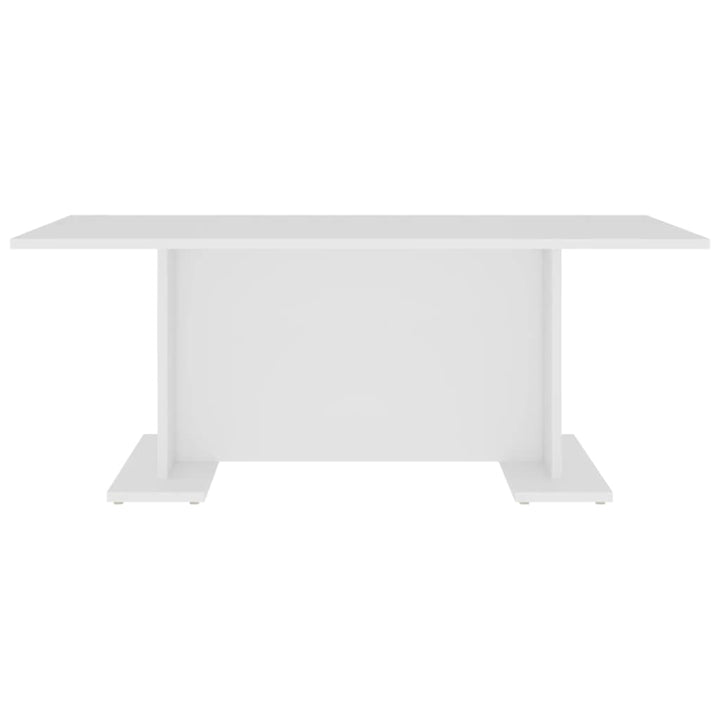 sofabord 103,5x60x40 cm konstrueret træ hvid