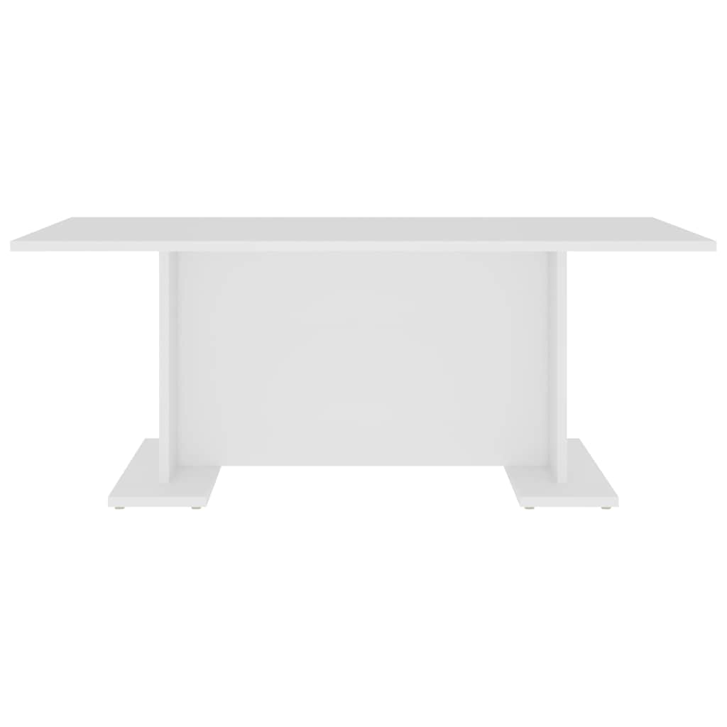 sofabord 103,5x60x40 cm konstrueret træ hvid