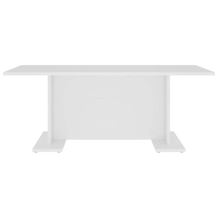 sofabord 103,5x60x40 cm konstrueret træ hvid