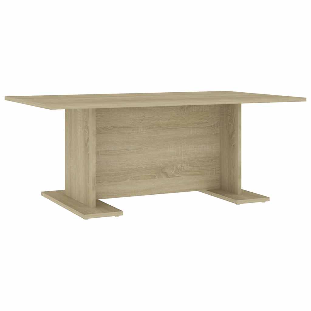 sofabord 103,5x60x40 cm konstrueret træ sonoma-eg
