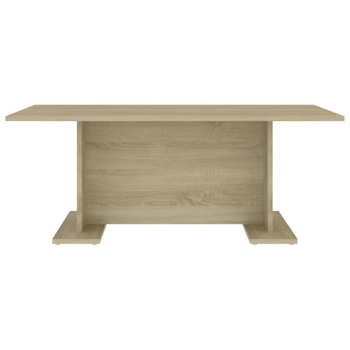 sofabord 103,5x60x40 cm konstrueret træ sonoma-eg