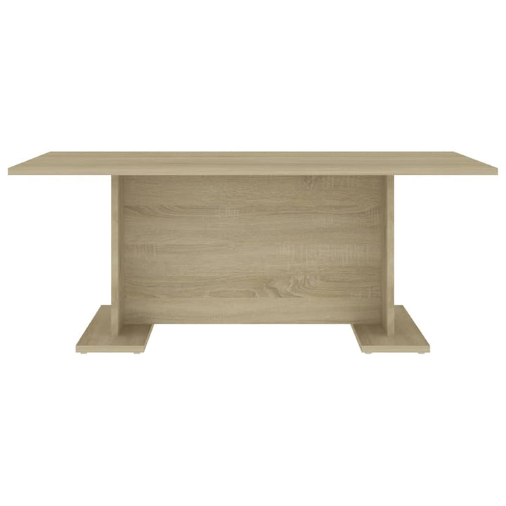 sofabord 103,5x60x40 cm konstrueret træ sonoma-eg