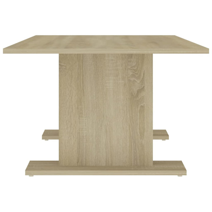 sofabord 103,5x60x40 cm konstrueret træ sonoma-eg