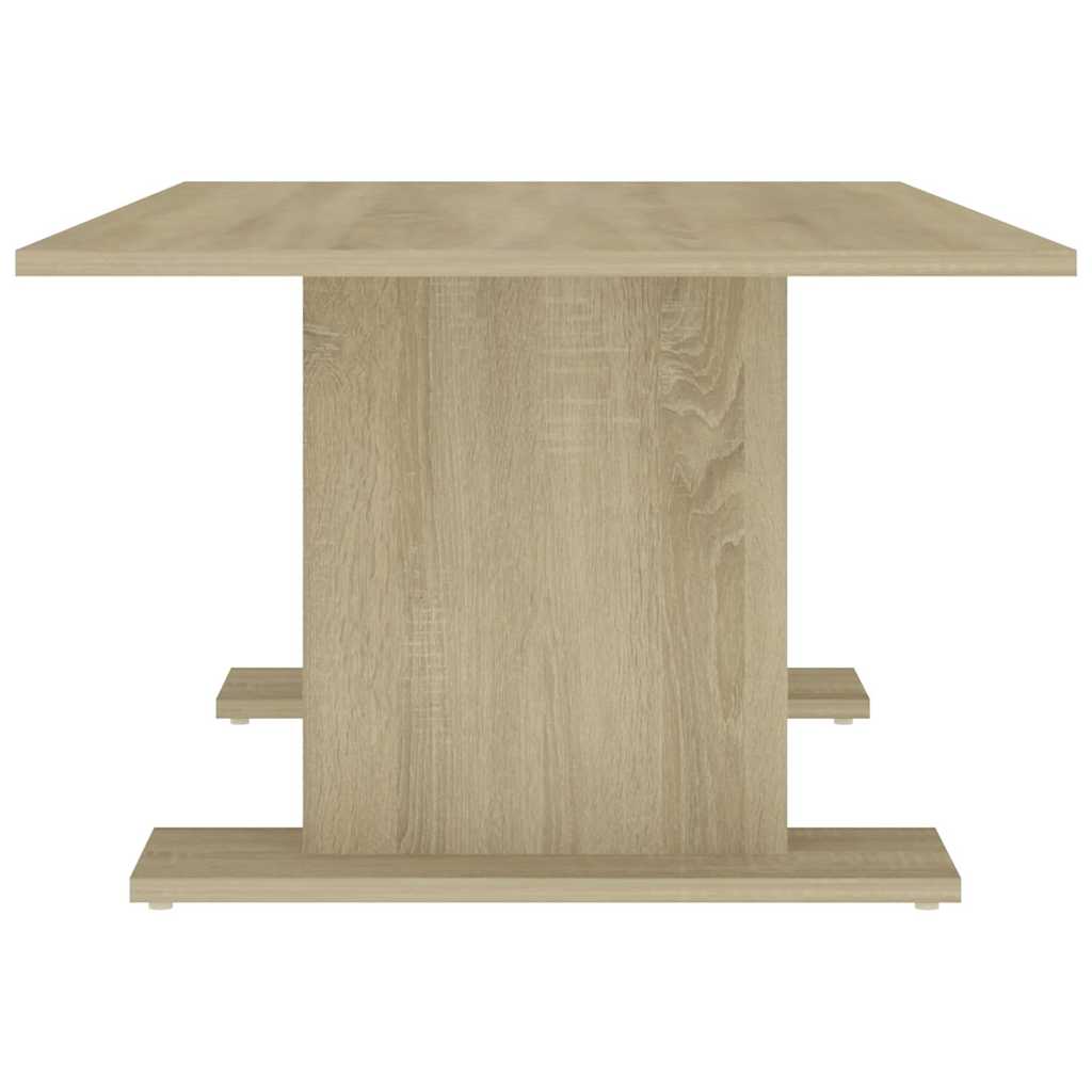sofabord 103,5x60x40 cm konstrueret træ sonoma-eg