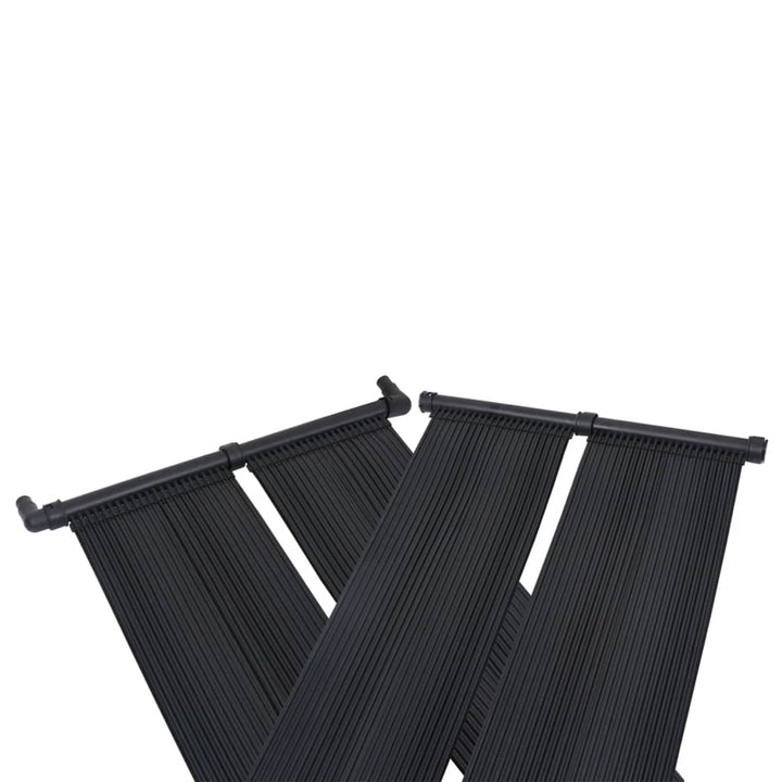 soldrevne varmepaneler 2 stk. 80x310 cm