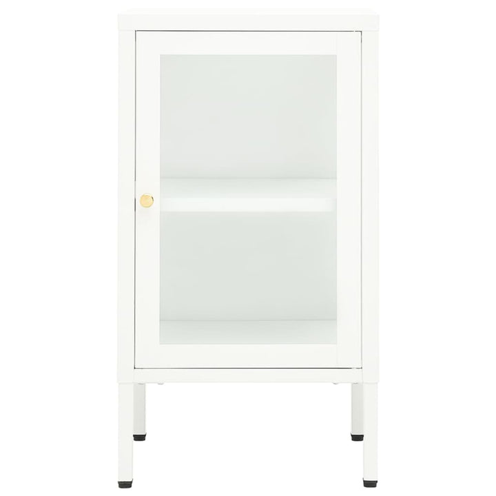 skænk 38x35x70 cm metal og glas