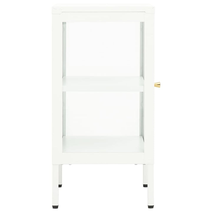 skænk 38x35x70 cm metal og glas