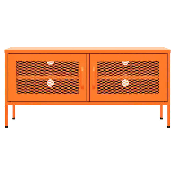tv-skab 105x35x50 cm stål Orange