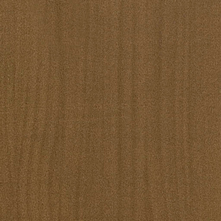 bogreol 80x30x140 cm 4 hylder massivt fyrretræ