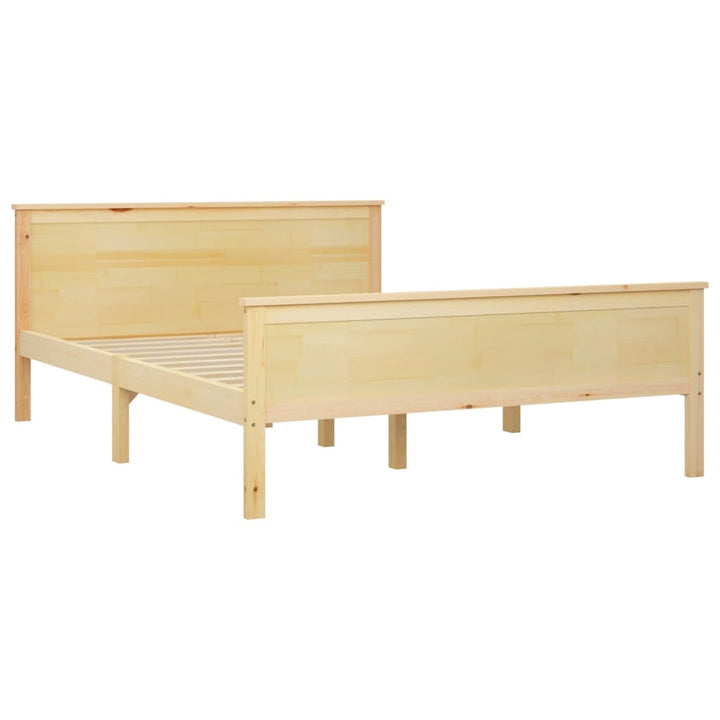 sengeramme 140x200 cm massivt fyrretræ