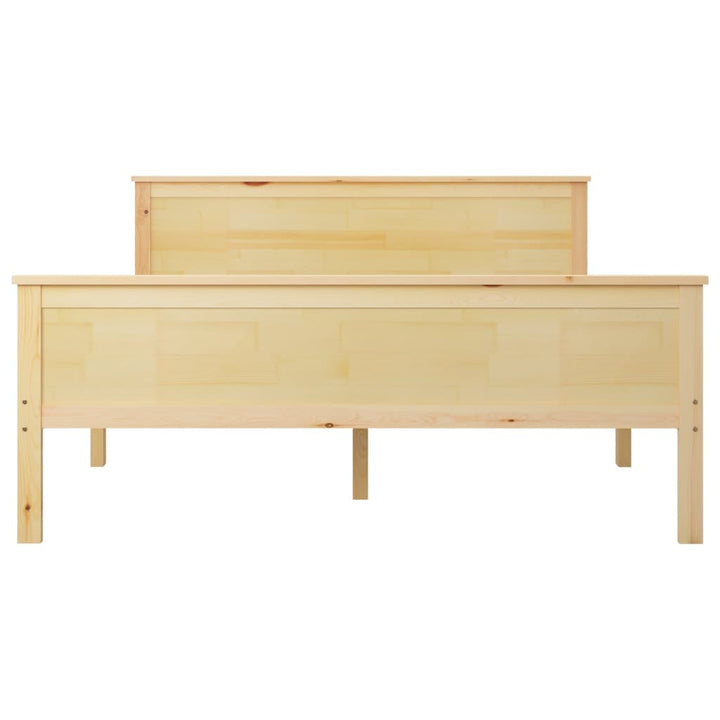 sengeramme 140x200 cm massivt fyrretræ