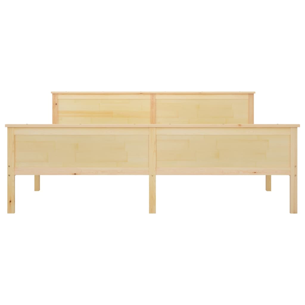 sengeramme 180x200 cm massivt fyrretræ