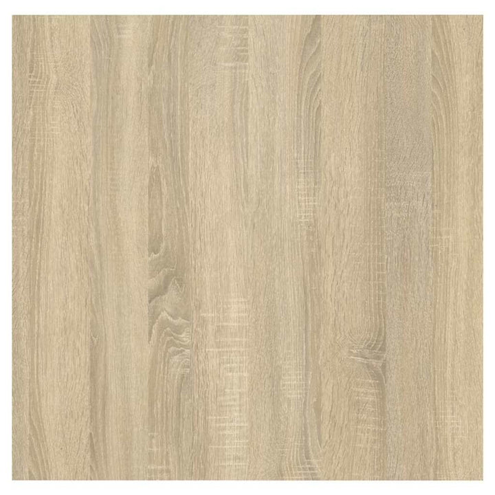 sengeskab 30,5x30x30 cm konstrueret træ sonoma-eg