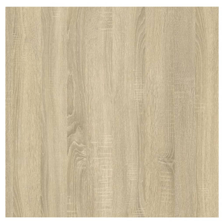 sengeskabe 2 stk. 30,5x30x30 cm konstrueret træ sonoma-eg