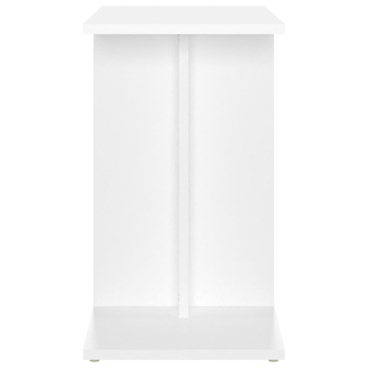 sidebord 50x30x50 cm konstrueret træ hvid