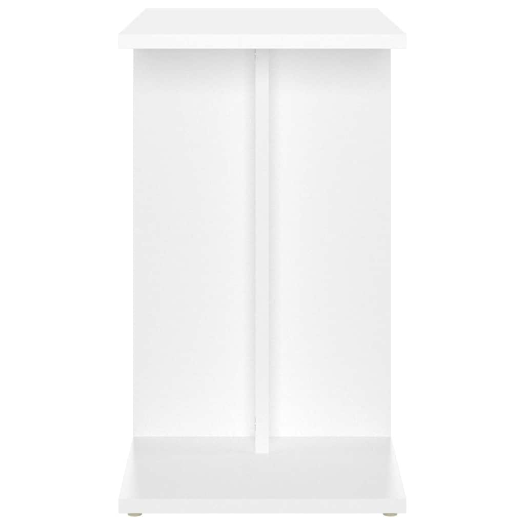 sidebord 50x30x50 cm konstrueret træ hvid