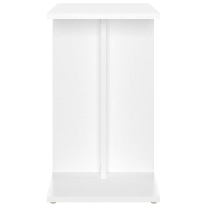 sidebord 50x30x50 cm konstrueret træ hvid