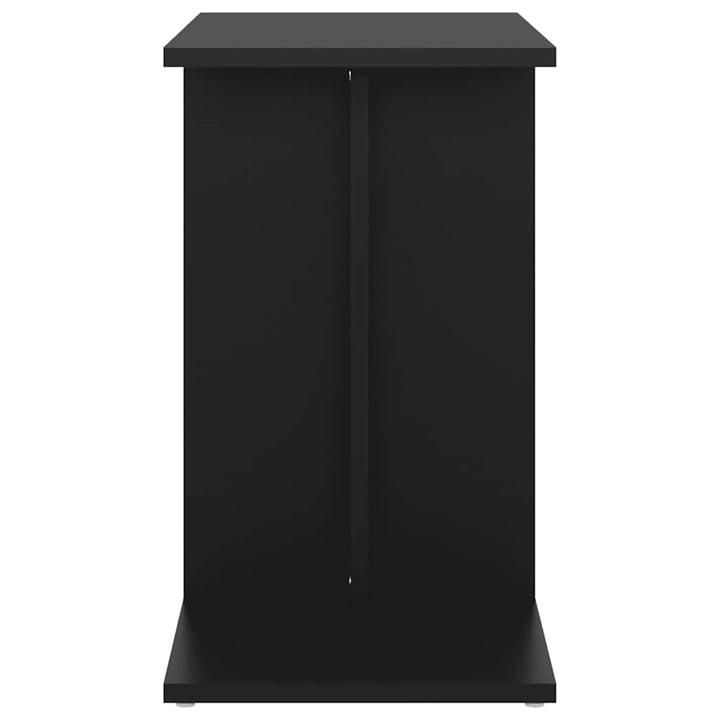 sidebord 50x30x50 cm konstrueret træ sort
