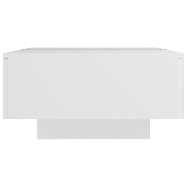 sofabord 90x60x31 cm konstrueret træ hvid