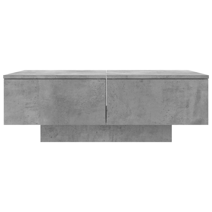 sofabord 90x60x31 cm konstrueret træ betongrå