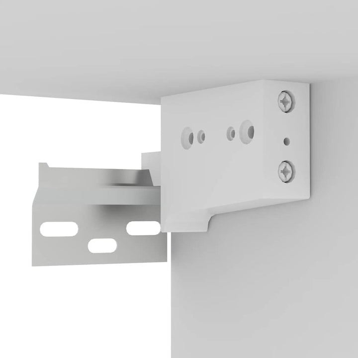 væghængt tv-skab 60x30x30 cm hvid