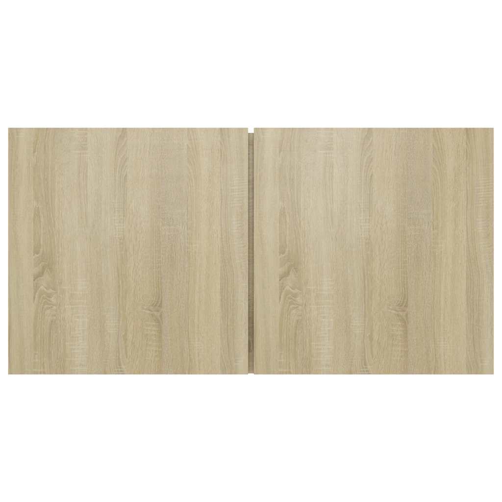 væghængt tv-skab 60x30x30 cm sonoma-eg
