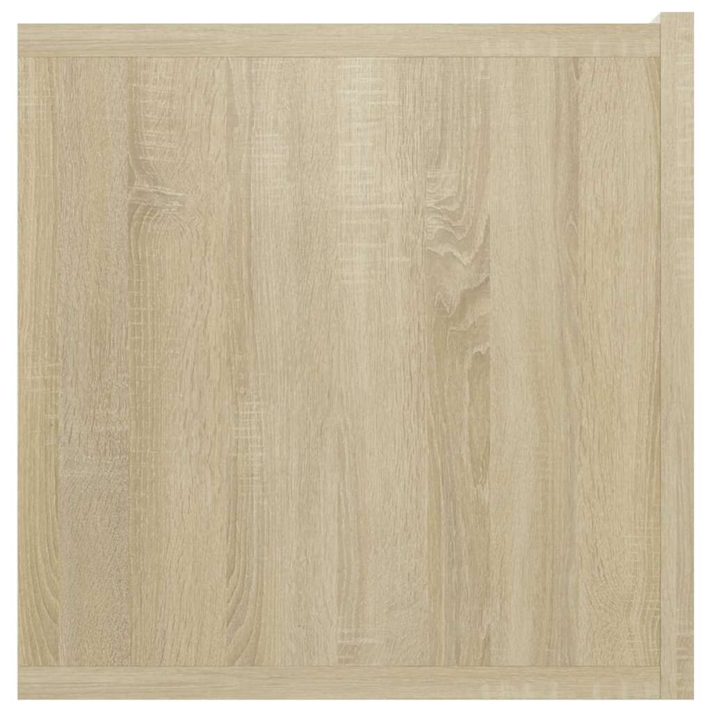 væghængt tv-skab 60x30x30 cm sonoma-eg