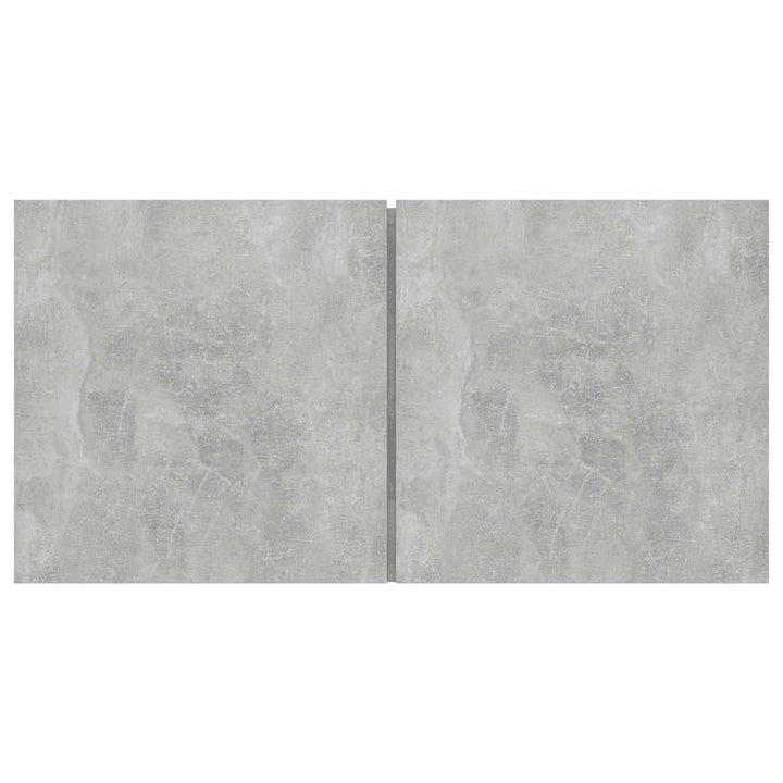 væghængt tv-skab 60x30x30 cm betongrå