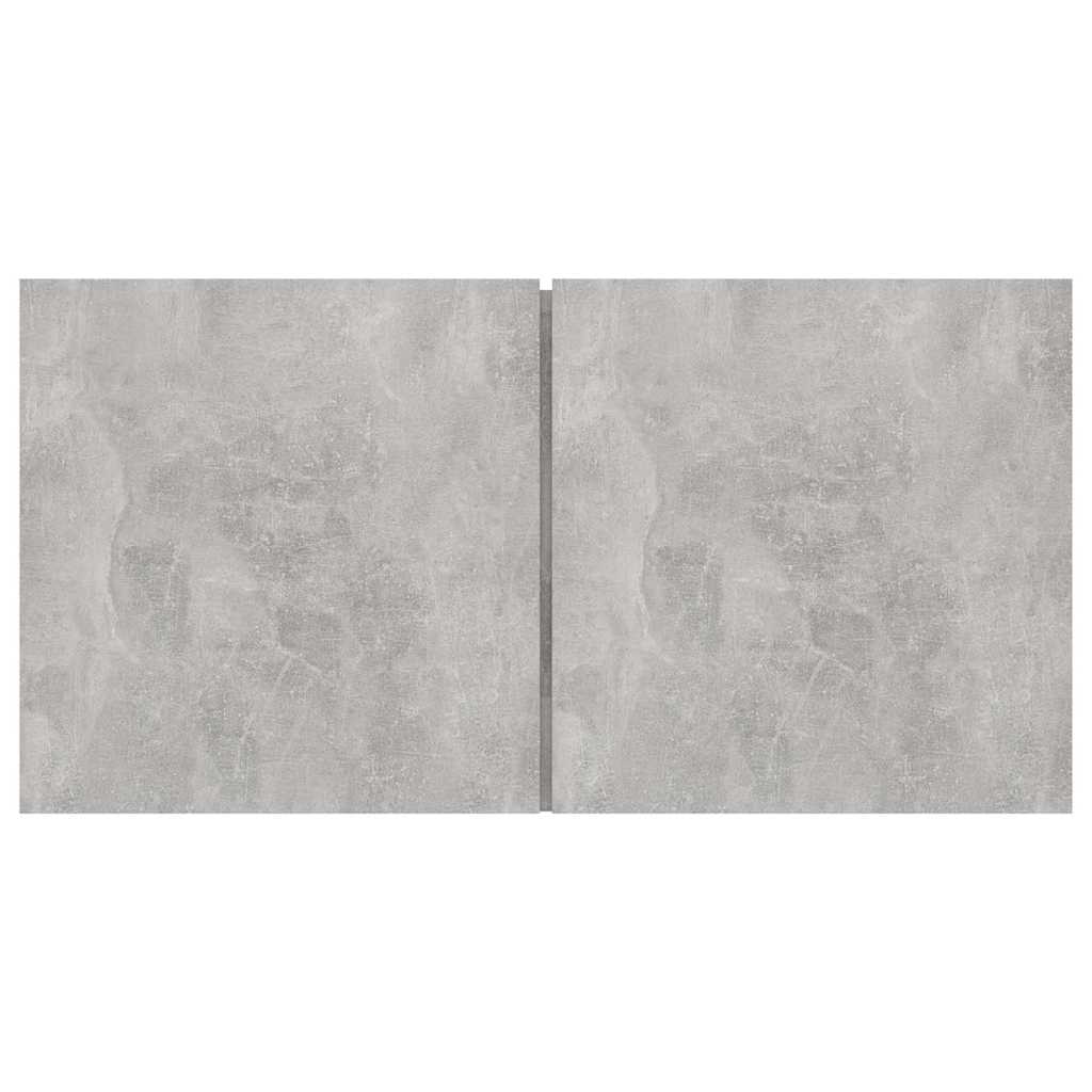 væghængte tv-skabe 3 stk. 60x30x30 cm betongrå