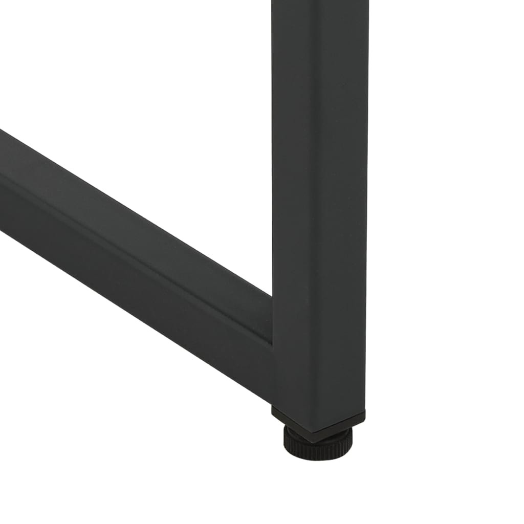 skænk 105x35x75 cm stål sort