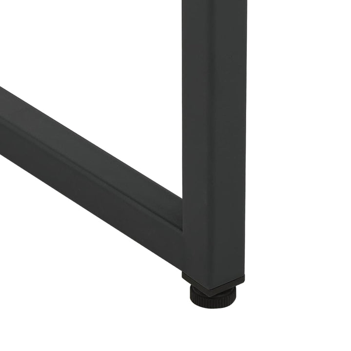 skænk 105x35x75 cm stål sort