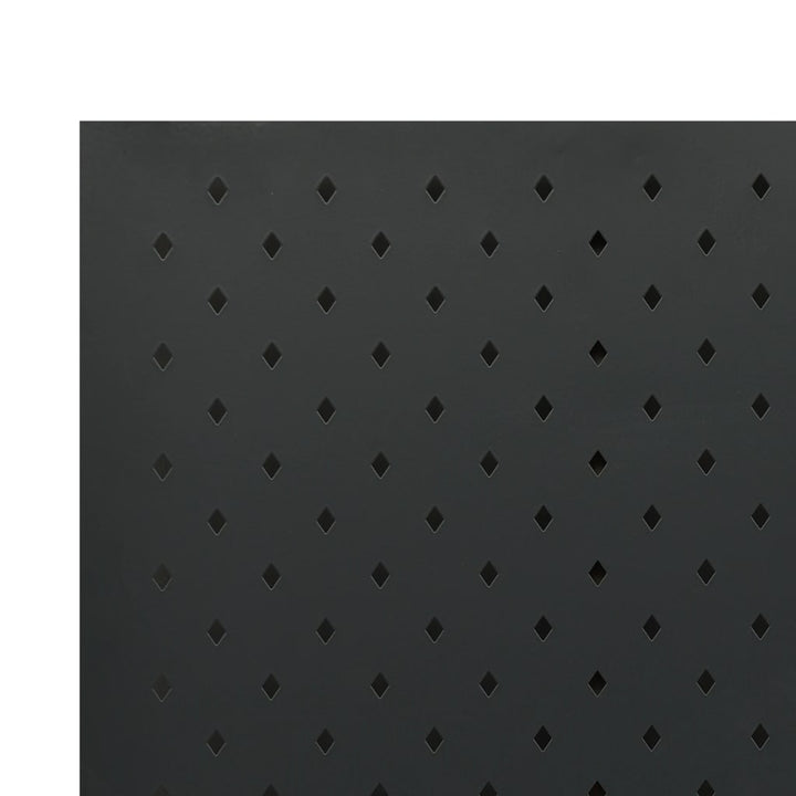 4-panels rumdeler 160x180 cm stål sort