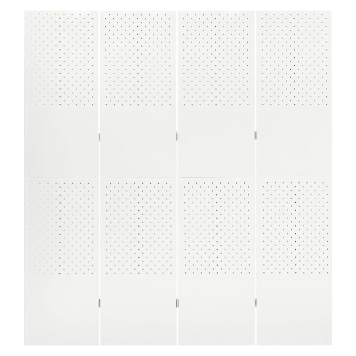 4-panels rumdeler 160x180 cm hvid