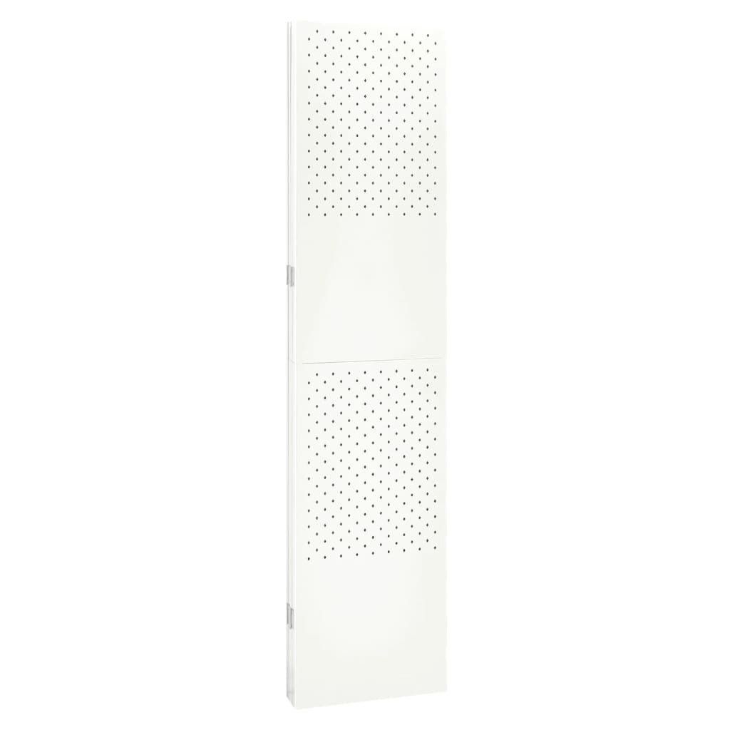 4-panels rumdeler 160x180 cm hvid
