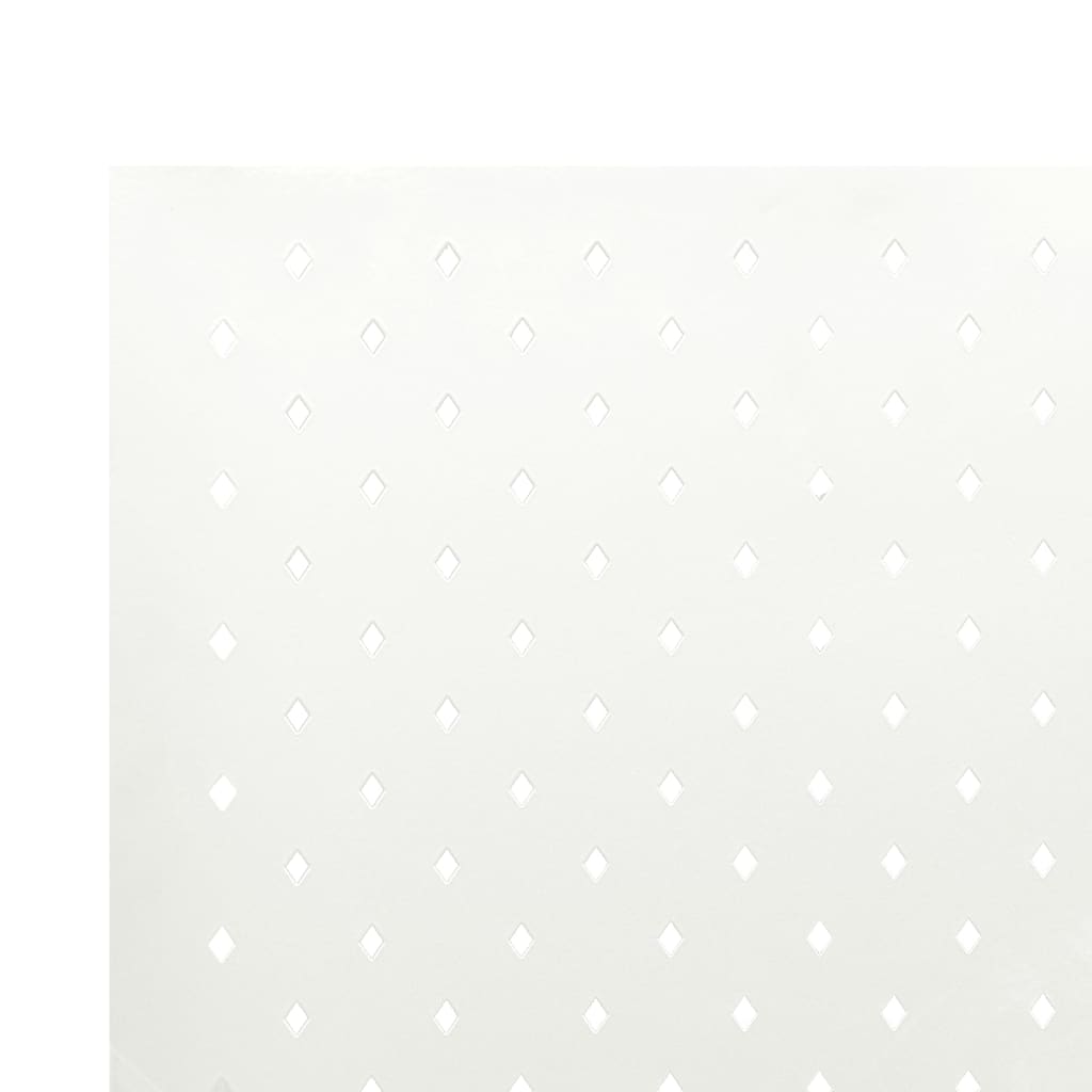 5-panels rumdeler 200x180 cm stål hvid