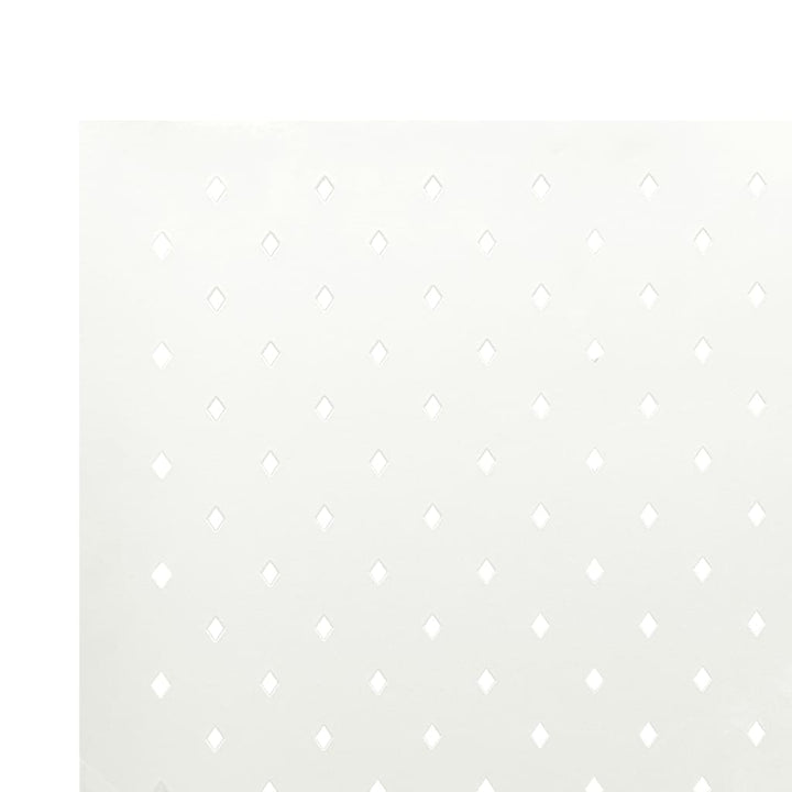 5-panels rumdeler 200x180 cm stål hvid