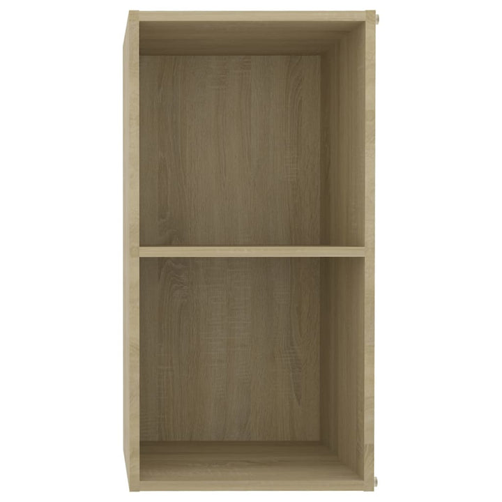 tv-skabe 2 stk. 72x35x36,5 cm konstrueret træ sonoma-eg