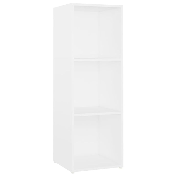 tv-skabe 2 stk. 107x35x37 cm konstrueret træ hvid