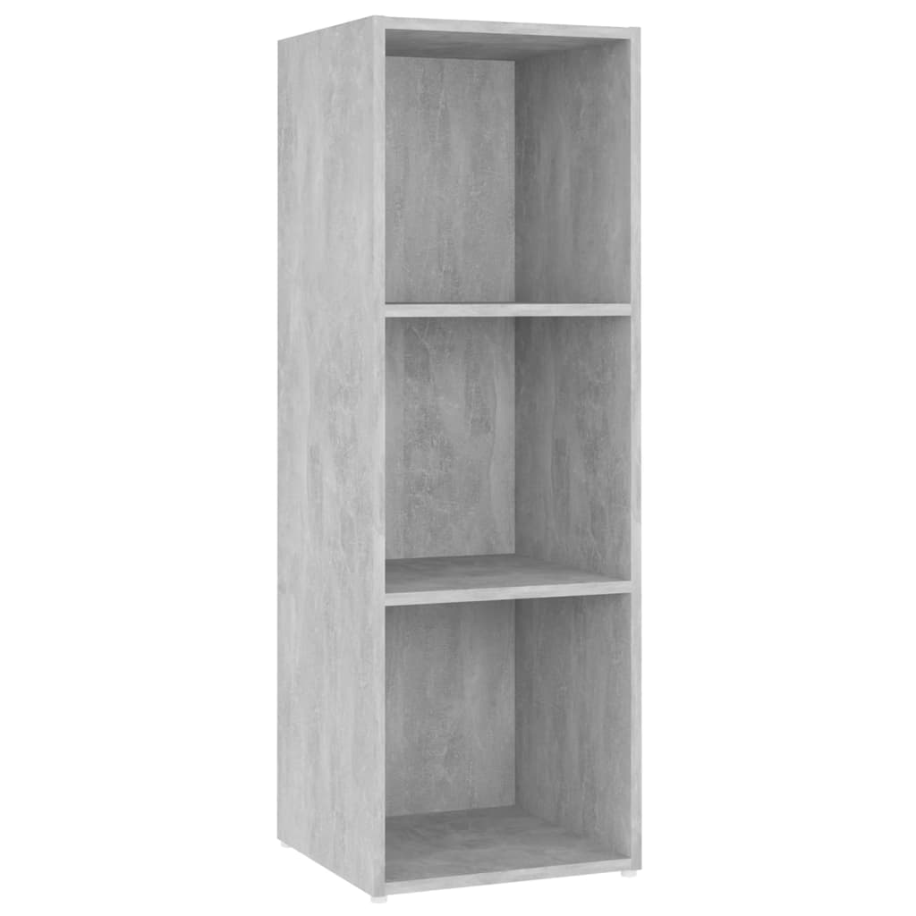 tv-skabe 2 stk. 107x35x37 cm konstrueret træ betongrå
