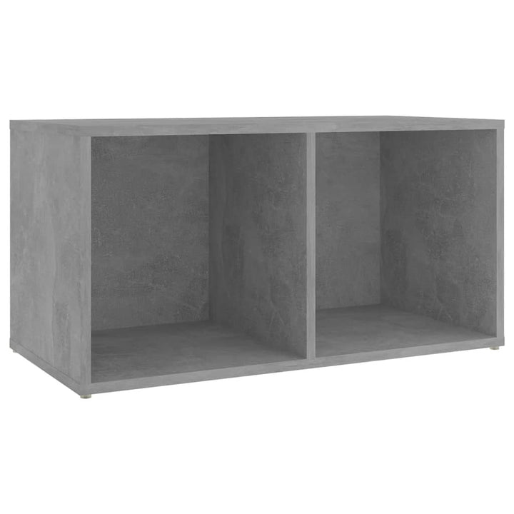 tv-skabe 2 stk. 72x35x36,5 cm konstrueret træ betongrå