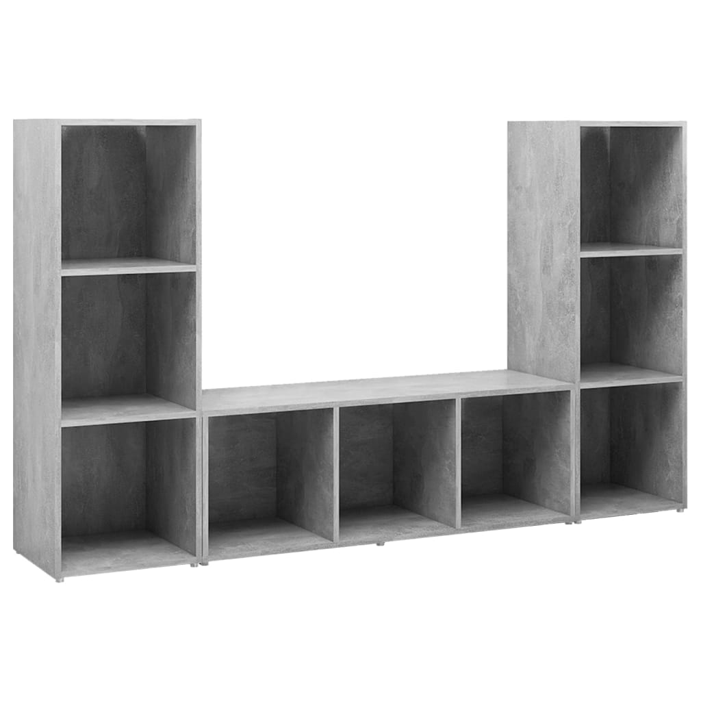 | TV-skab | 3 pcs 37 x 35 x 107.5 cm