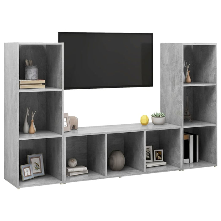 | TV-skab | 3 pcs 37 x 35 x 107.5 cm