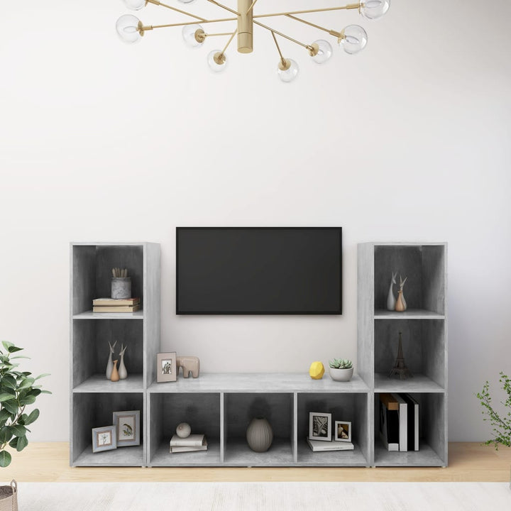 | TV-skab | 3 pcs 37 x 35 x 107.5 cm