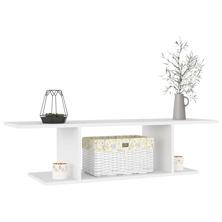 væghængt tv-skab 103x30x26,5 cm hvid