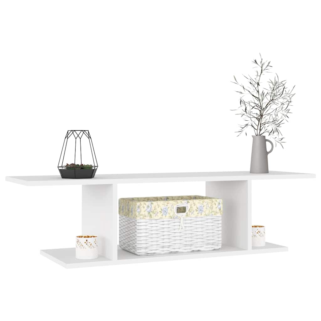 væghængt tv-skab 103x30x26,5 cm hvid