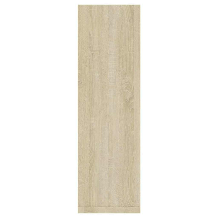væghylder 2 stk. 50x15x50 cm konstrueret træ sonoma-eg
