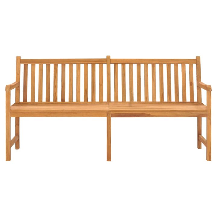havebænk 180 cm massivt teaktræ
