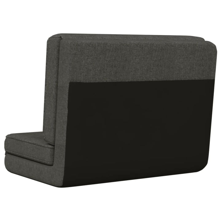 foldbar gulvstol stof mørkegrå